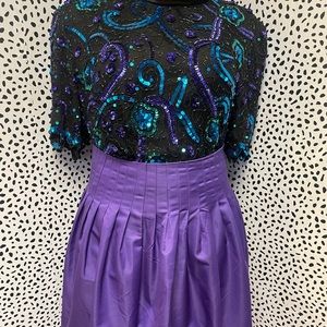 Embroidery Chiffon Cut Blouse